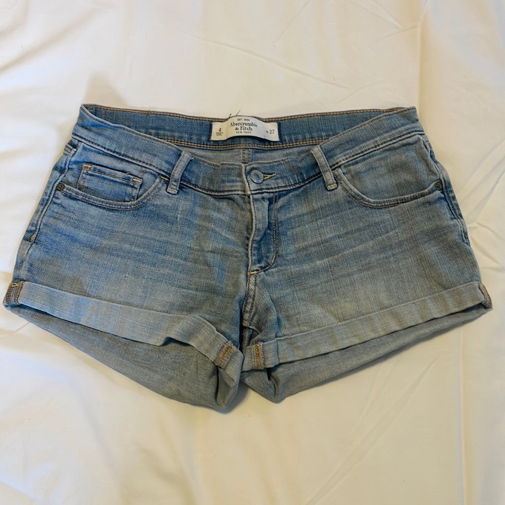 Abercrombie & Fitch Mini Denim Shorts